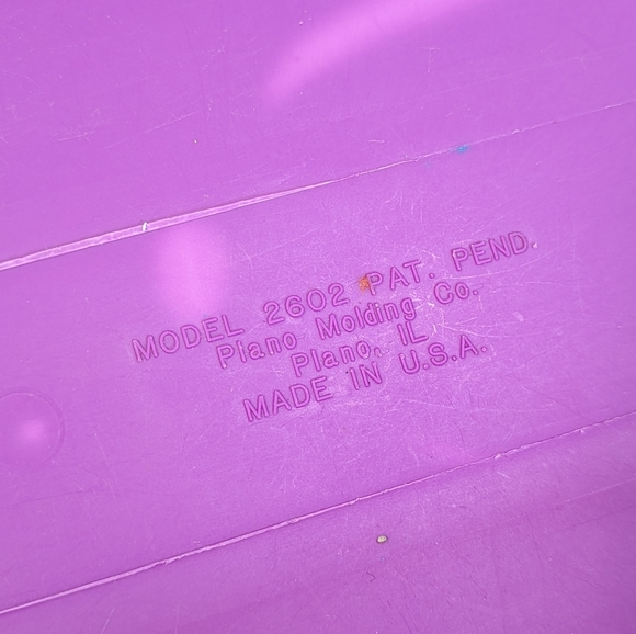 Caboodles of California Colorful Tackle Box Makeup Cosmetic Case 2602 VTG 90s - Picture 11 of 14